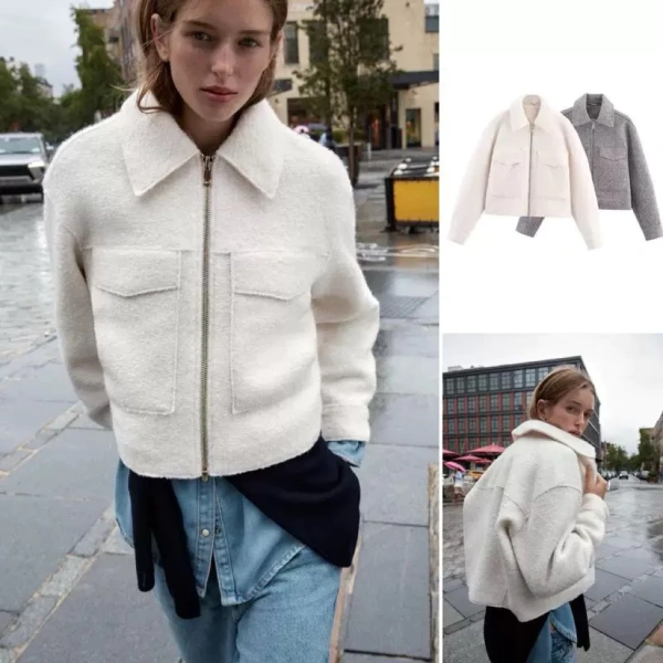 Khóa kéo áo khoác dạ dễ rách chỉ sau vài mùa, khiến người mua cân nhắc lại độ bền so với giá