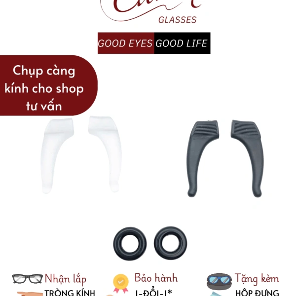 Không chỉ là độ bền, gài silicone giữ kính mắt để ngăn rơi trong các hoạt động mạnh thường bị bỏ qua