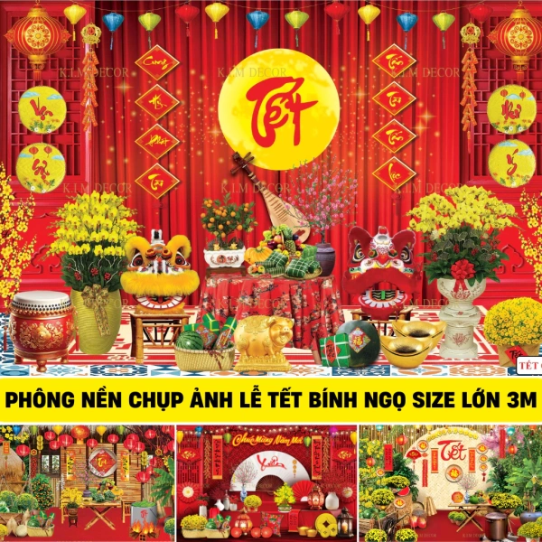 Kích thước lớn của tranh vải Tết thường khiến không gian tĩnh lặng trở nên ngột nghẹt, điều mà ít người nhận ra.