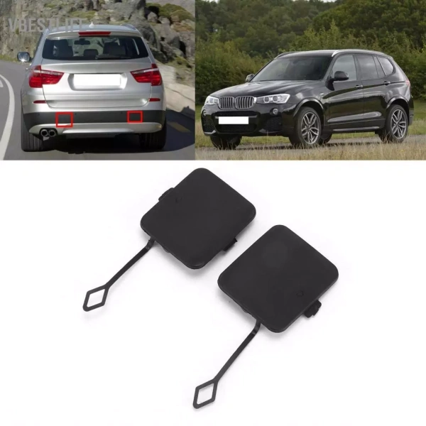 Lắp cản sau kéo có khóa nắp ABS cho xe X3, nhiều người không lường trước được một chi tiết nhỏ gây bất tiện.