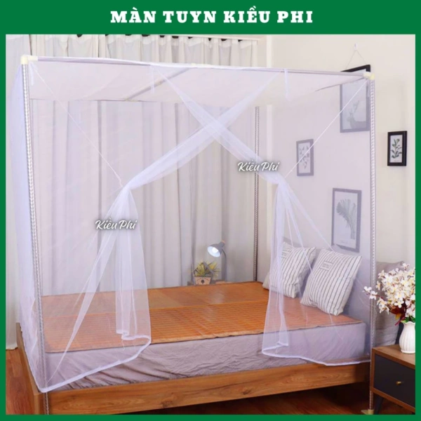 Màn ngủ 4 góc chống muỗi thoáng mát thường gặp rò rỉ tại khớp gắn, vấn đề mà nhiều người chỉ nhận ra khi mùa hè bắt đầu.