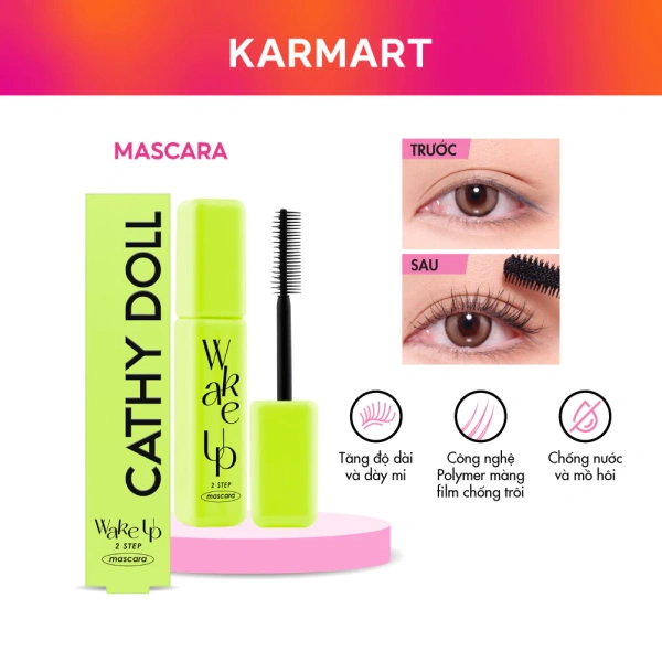 Mascara chống trôi bền màu tăng độ dày mi suốt ngày, nhưng lại khiến tẩy trang mất thời gian