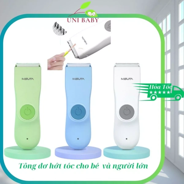 Máy cắt tóc không dây, chống nước và không ồn cho bé: Điều cha mẹ thường bỏ qua