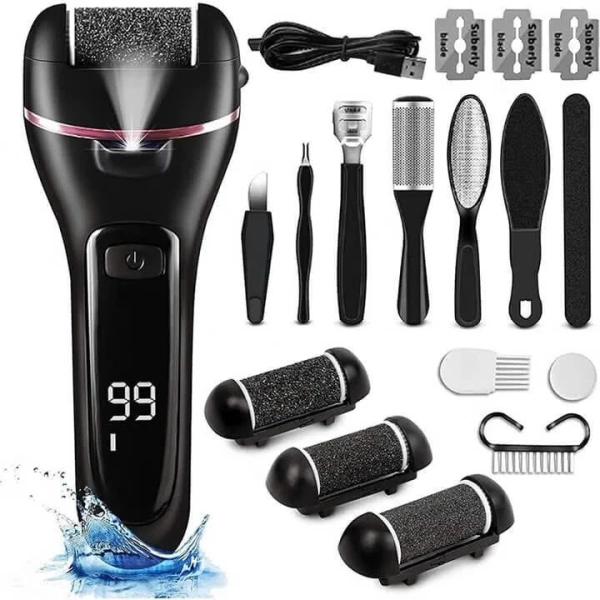 Máy chà gót chân đa năng hứa hẹn loại bỏ nứt gò, nhưng sau một tháng chỉ giảm nhẹ cảm giác khó chịu