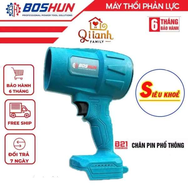Máy thổi phản lực dạng tubofan cầm tay khiến việc làm sạch góc khuất trong nhà trở nên nhanh hơn hẳn