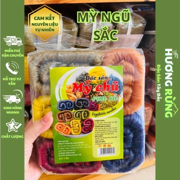 Mì chũ rau củ ngũ sắc khiến bữa kiêng cảm thấy no và ngon hơn bất ngờ