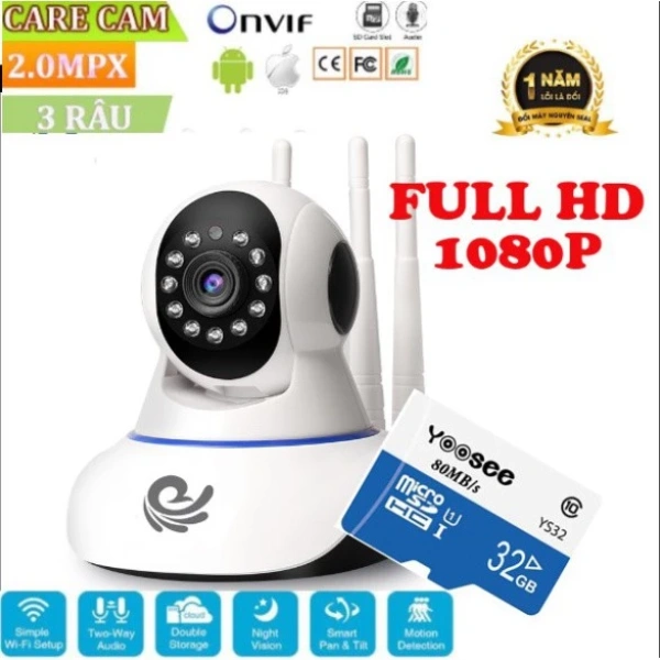 Miễn phí giao hàng khiến người dùng thường bỏ qua bước thiết lập thẻ nhớ cho camera Full HD 1080