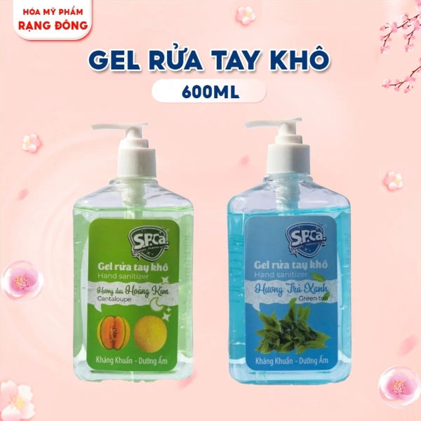 Mùi dưa lưới mát làm ta quên gel rửa tay khô có thể gây khô da tay khi dùng lâu