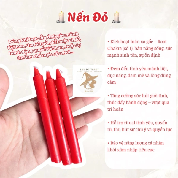 Nến đỏ trong nghi lễ thu hút tình yêu: Khi hơi ấm không phản ánh đúng kỳ vọng