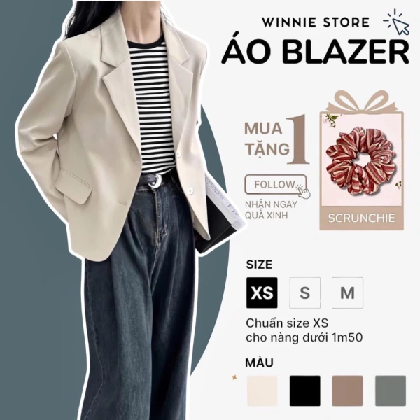 Nếu chỉ nghĩ blazer là để tôn dáng, việc khám phá túi áo 2 lớp phong cách Hàn Quốc sẽ khiến bạn thay đổi quan điểm