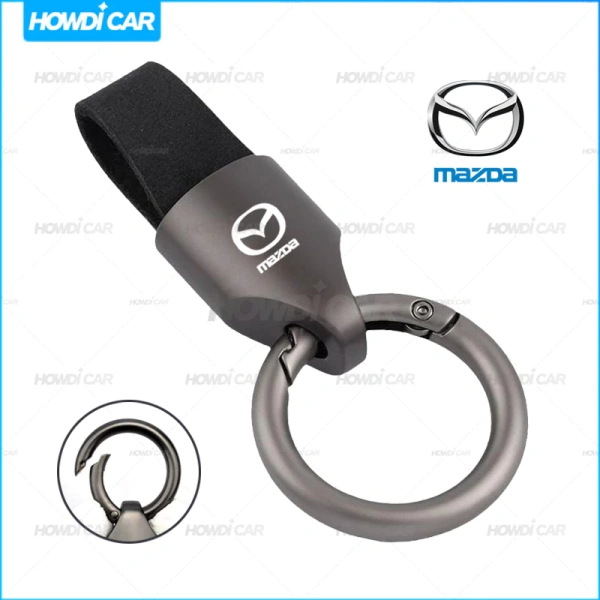 Người lái Mazda lần đầu gắn móc khóa da thường không ngờ việc giữ chìa khóa lại trở nên nhẹ nhàng