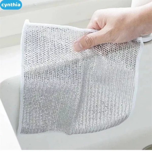 Những bếp sạch không còn lo dính dầu sau khi dùng khăn lau vải lưới