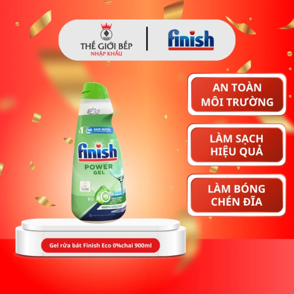 Những chi tiết nhỏ của gel rửa bát sinh thái khiến bát đĩa sáng bóng mà không để lại cặn – điều mà ít ai để ý