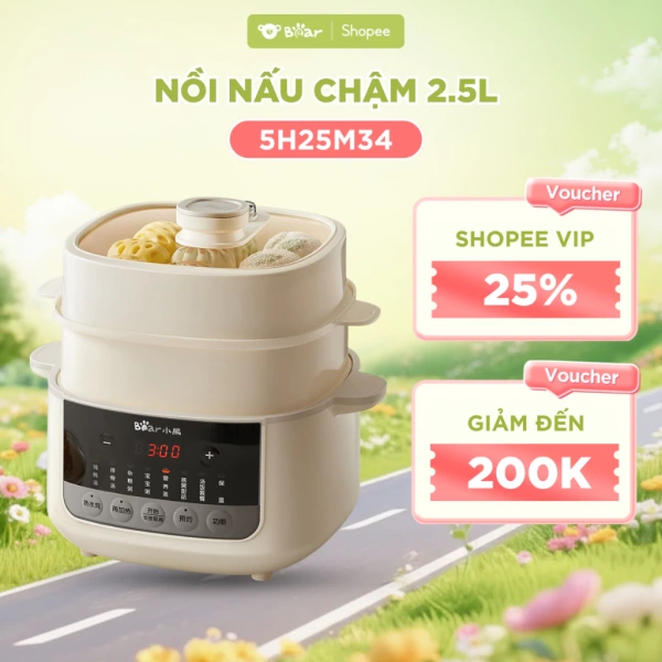 Những chi tiết nhỏ trong nồi nấu chậm 2.5 lít đa chế độ hấp ảnh hưởng đến dinh dưỡng bé mà nhiều bố mẹ chưa để ý.