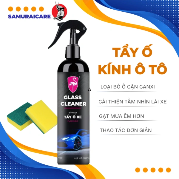 Những dấu hiệu đầu tiên khi cặn canxi dính kính ô tô làm giảm dần tầm nhìn và cách khắc phục bằng xịt tẩy kính