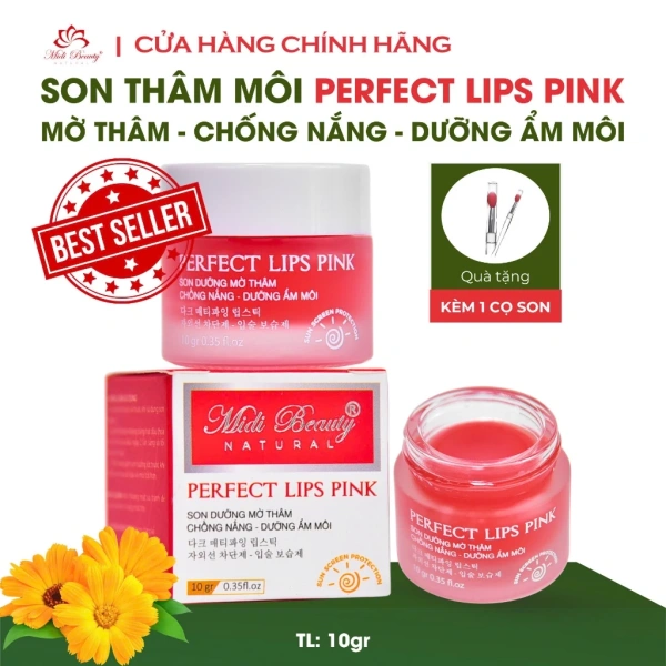 Những dấu hiệu môi cải thiện sau một tháng dùng son dưỡng môi thâm – màu hồng tự nhiên và độ ẩm bền vững