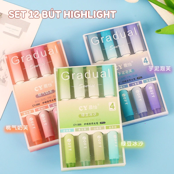 Những lúc bút highlight pastel làm ghi chú rực rỡ lại khiến tôi mất tập trung trong giờ học 