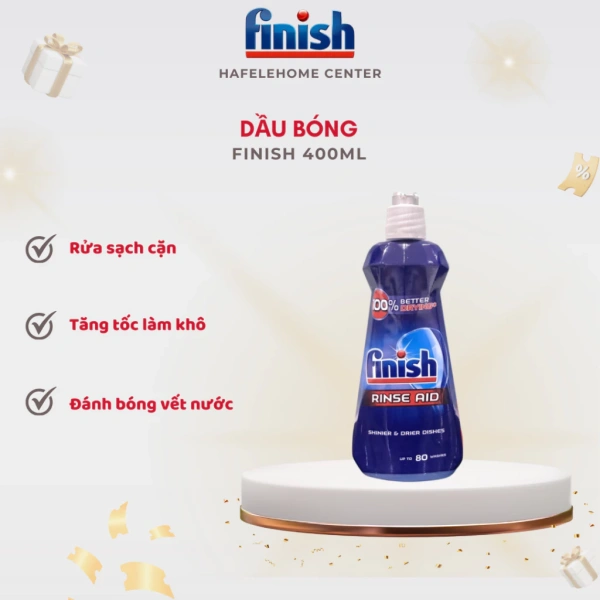 Nước làm bóng chén khô nhanh khiến thời gian dọn dẹp giảm một nửa