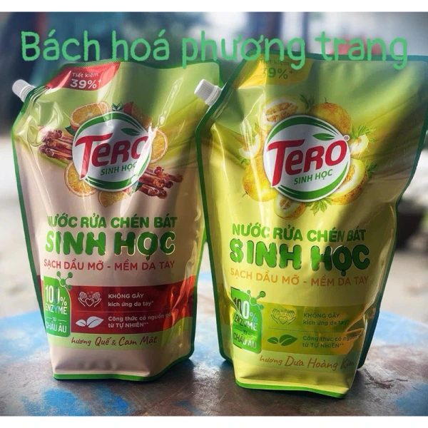 Nước rửa chén enzyme châu Âu bảo vệ da tay và tiết kiệm ngay cả khi dùng túi 1,8 kg – trải nghiệm thực tế