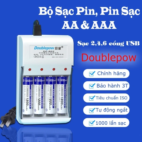 Pin AA, AAA sạc lại thường giữ năng lượng ít hơn so với kỳ vọng ban đầu