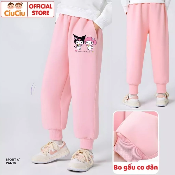 Quần nỉ ấm cho bé gái mùa thu đông: khi độ dày gây khó chịu hơn là ấm áp