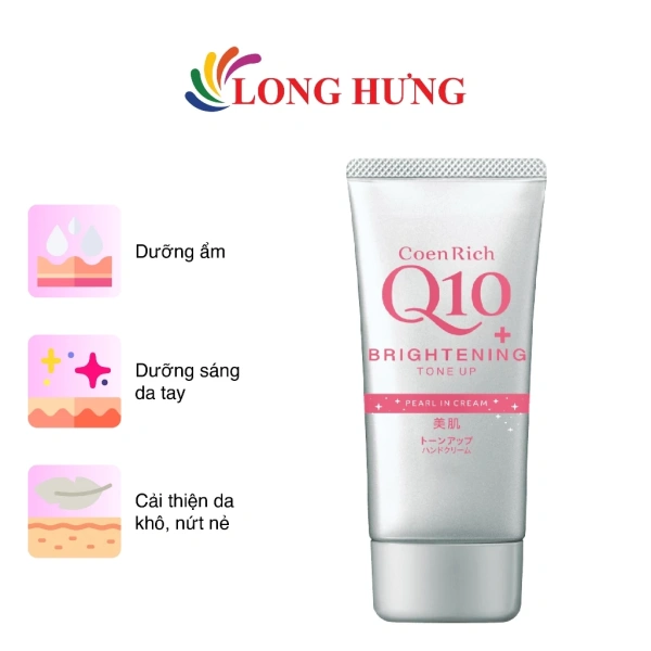 Sáng da tay nhưng vẫn cảm giác bám – hậu quả không ngờ của kem dưỡng tăng tông có Q10