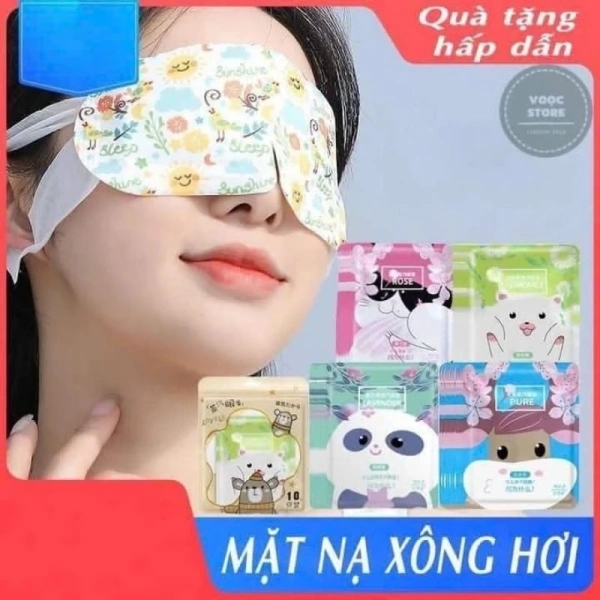 Sau giờ làm việc dài, nạ mắt nhiệt thảo dược mang lại cảm giác nhẹ nhàng nhưng cũng tiềm ẩn một vài lưu ý