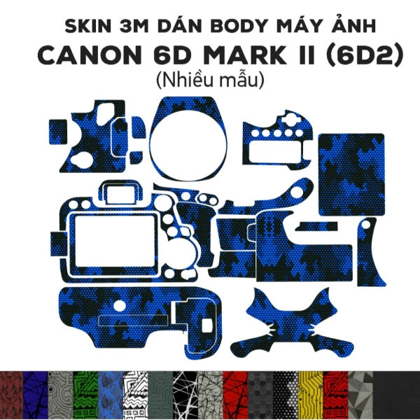 Sau khi dán lớp bảo vệ lên thân Canon 6D II, ít bụi nhưng việc điều chỉnh các nút lại trở nên bất ngờ khó khăn