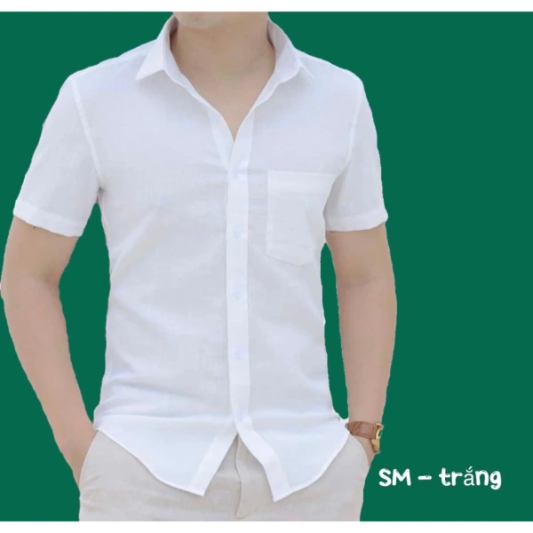 Sơ mi nam tay ngắn làm bạn bỡ ngỡ khi phải giơ tay lên bảng