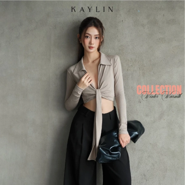 Sự bất ngờ khi áo croptop tay dài vải thun cotton gây hạn chế cử động suốt cả ngày