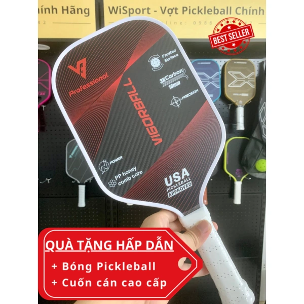 Sự chênh lệch giữa kỳ vọng độ bền của vợt pickleball carbon và cảm giác thực tế khi swing trên sân.