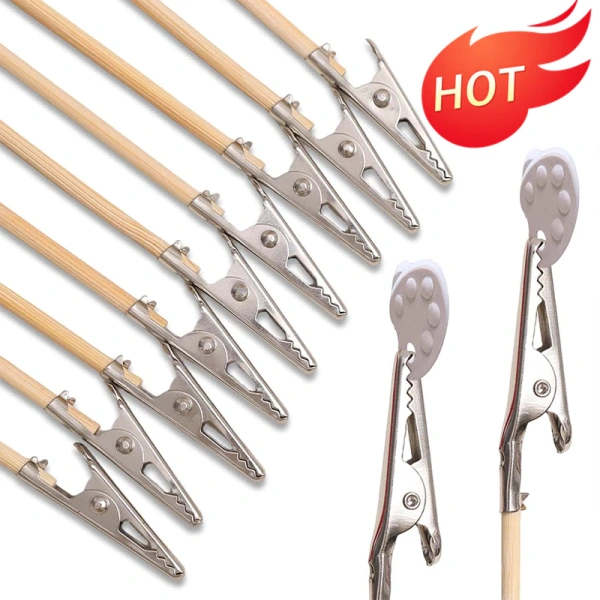 Sự khác biệt khi dùng kẹp cá sấu có tay cầm gỗ trong việc bảo vệ mô hình DIY khỏi ẩm ướt