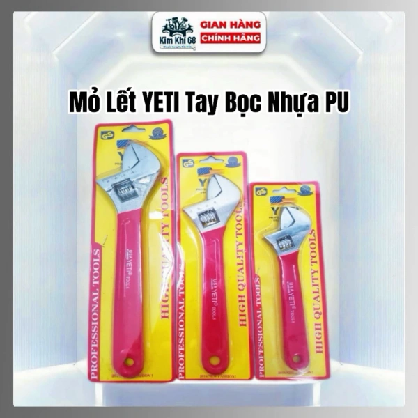 Sự khác biệt khi mỏ lết được bọc bằng nhựa PU: từ bụi bám tới độ bền lâu hơn