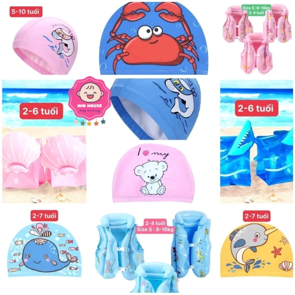 Sự thật bất ngờ: phụ kiện bơi đầu tiên lại quyết định mức độ thoải mái và tự tin của bé.