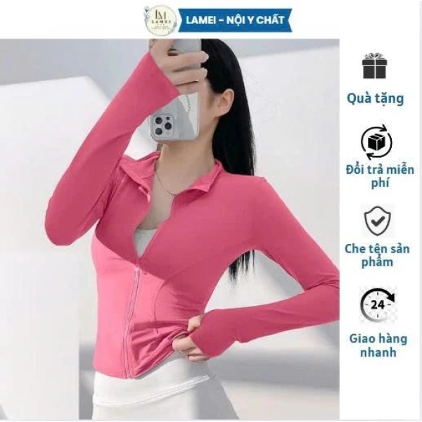 Tại sao áo khoác thể thao nhẹ cho nữ vẫn khiến mình đổ mồ hôi sau buổi tập?