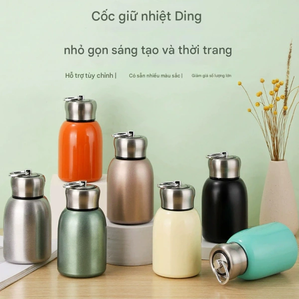 Tay cầm trên bình giữ nhiệt mini 300ml thực sự làm giảm thời gian giữ nóng – sự thật mà nhiều người chưa biết
