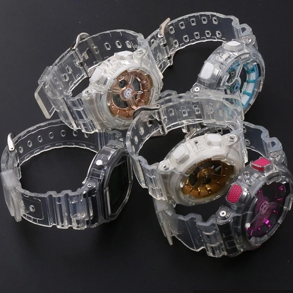 Thay dây silicone cho đồng hồ Casio: thực tế độ bám mềm mại nhưng độ bền lại vượt hơn mong đợi.