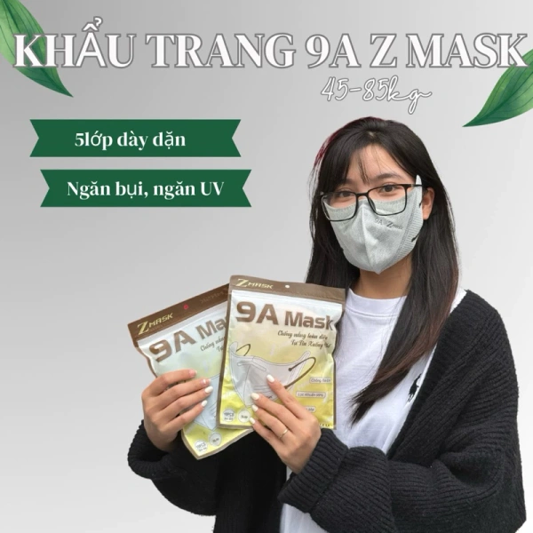 Thực tế khi dùng khẩu trang kháng khuẩn lọc bụi mịn: cảm giác thoáng hơn nhưng màu sắc nhanh phai