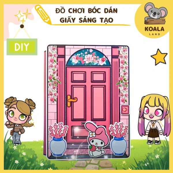 Thực tế lắp ráp ngôi nhà búp bê giấy DIY mất thời gian gấp đôi so với dự tính