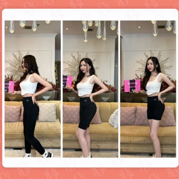 Thực tế sau một tháng mặc quần legging cạp cao nâng mông: khi chất liệu quyết định độ ôm và hiệu quả kéo hông
