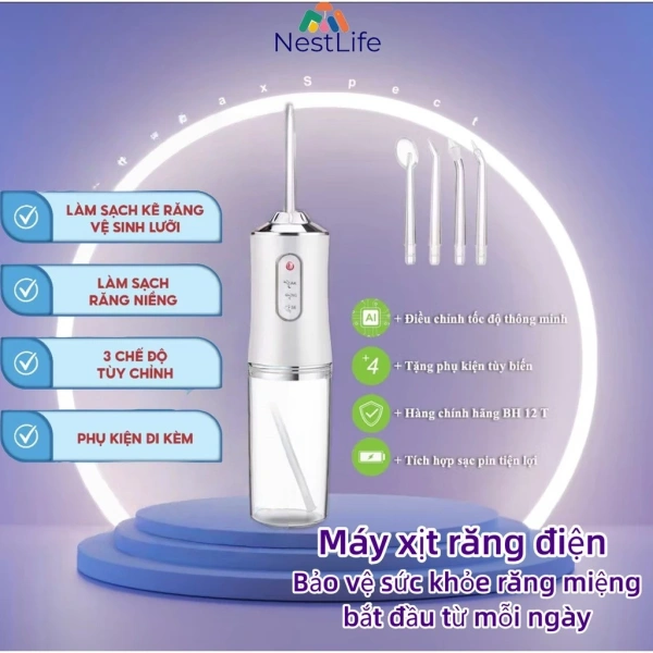 Thực tế việc dùng tăm nước để ngăn vôi răng thường phụ thuộc vào một chi tiết nhỏ mà ít người chú ý