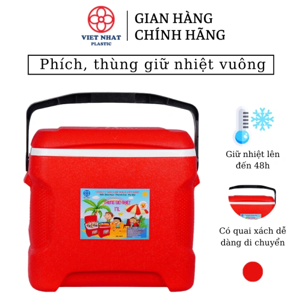 Thùng đá giữ nhiệt thiếu khóa nắp bất ngờ khiến đá tan nhanh hơn trong những buổi tiệc ngoài trời
