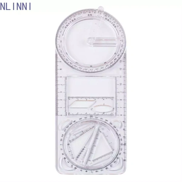 Thước đa chức năng 360° làm giảm bớt khó khăn khi đo góc trong bài tập hình học tiểu học