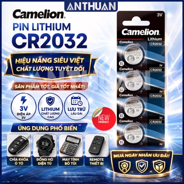 Thường nghĩ pin CR2032 đủ dùng cả năm, nhưng thực tế chỉ kéo dài vài tháng trong đồng hồ Casio và chìa khóa thông minh