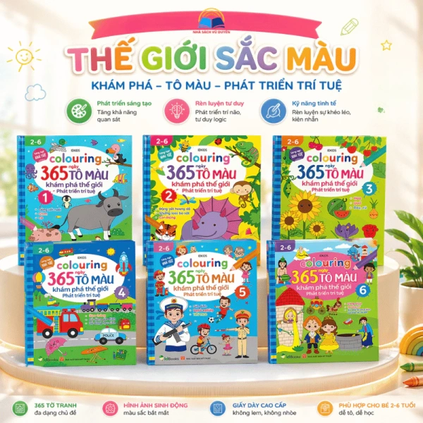 Tô màu hàng ngày: bí quyết giúp bé từ 2‑6 tuổi khám phá thế giới và phát triển trí tuệ
