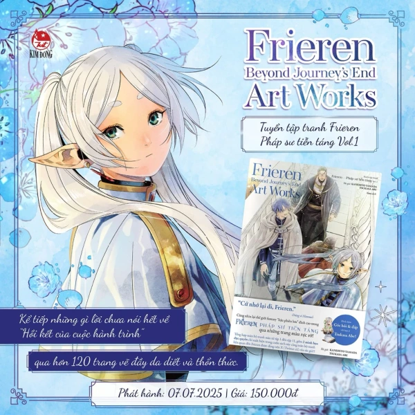 Trang bìa đầu tiên của một cuốn artbook fantasy ẩn chứa chi tiết khiến người hâm mộ manga phải suy ngẫm suốt cả cuốn