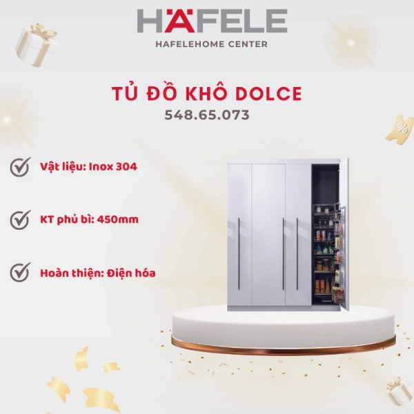 Tủ đồ khô bảo quản thực phẩm lâu dài, nhưng lại khiến việc sắp xếp hàng ngày trở nên phức tạp