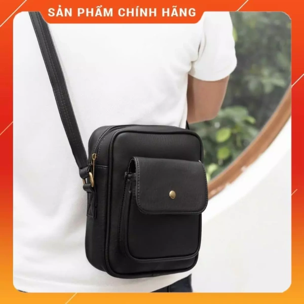 Túi đeo chéo nam gọn gàng – Khi sang trọng và tiện dụng đồng hành cùng nhịp sống bận rộn