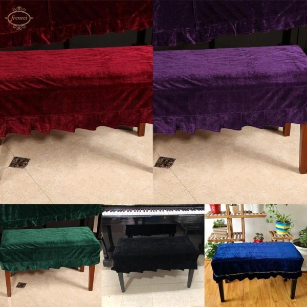 Vỏ bọc ghế piano vừa khít vừa chống trượt, nhưng khe hở nhỏ vẫn để bụi xâm nhập