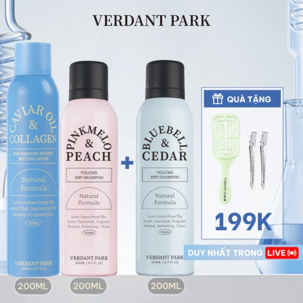 Xịt khô tạo độ phồng tóc và xịt dưỡng giữ nếp suốt ngày – bất ngờ mà ít người để ý
